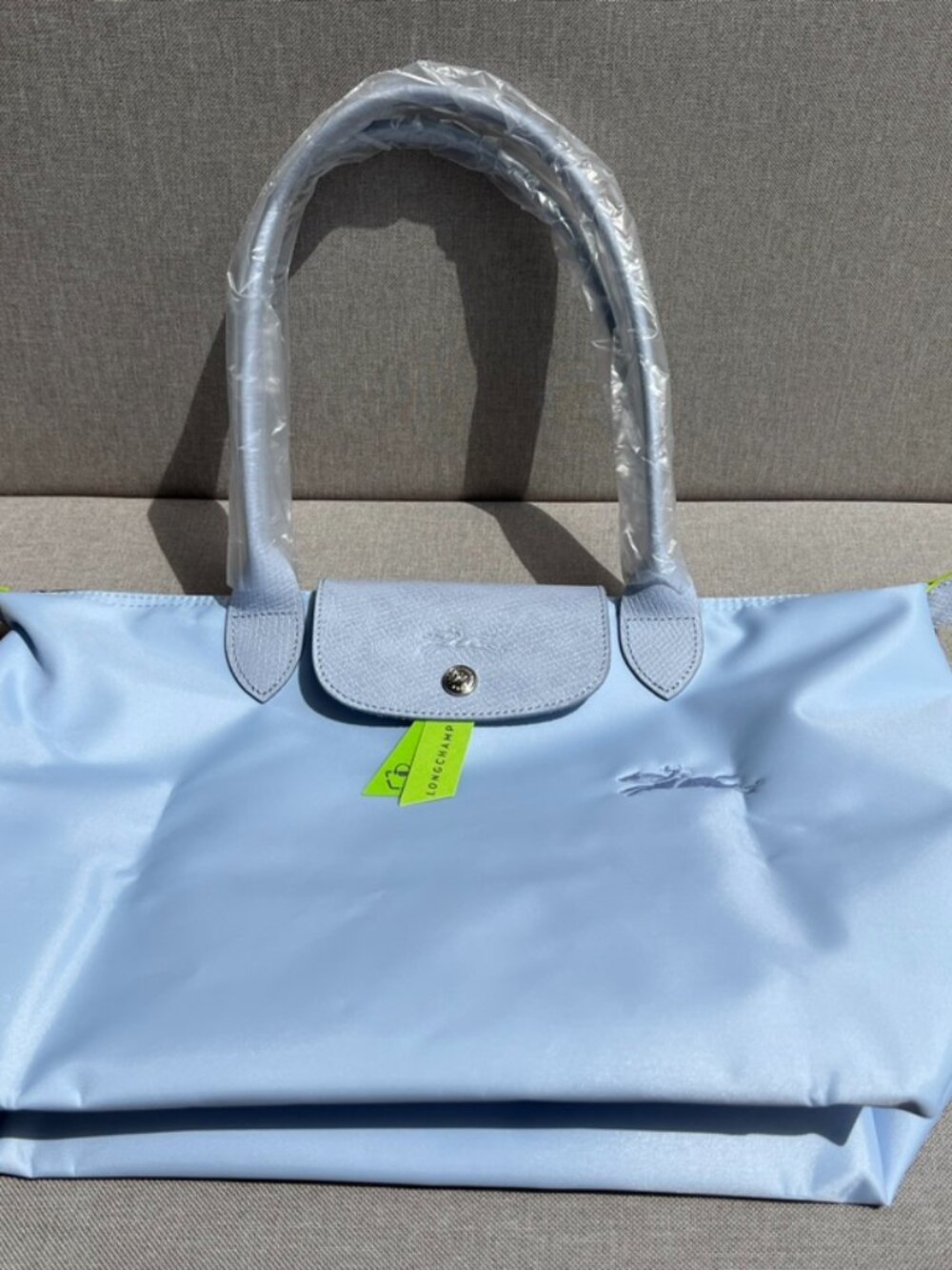 Longchamp Le Pliage Energy Tote Bag Light Blue
